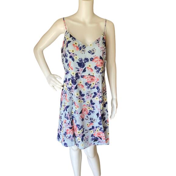 NEW French Connection Armoise Floral Cami Dress Size 12 Bright Twee - Picture 4 of 9